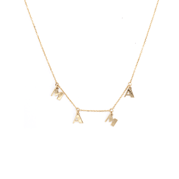 Lantisor mama - Aur galben de 14K