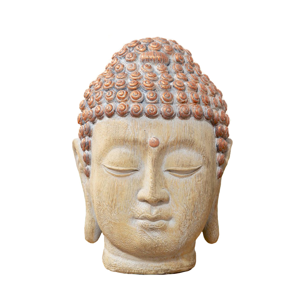 Statueta decorativa cap de Buddha