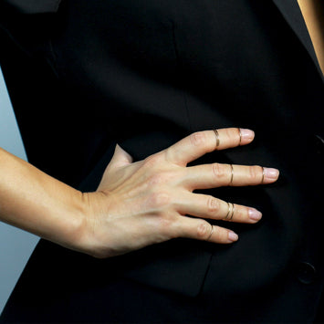 Inel din aur galben de 14K