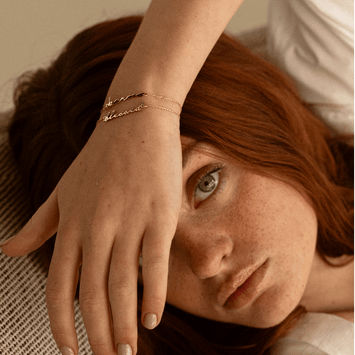 Bratara Karma - Aur galben de 14K